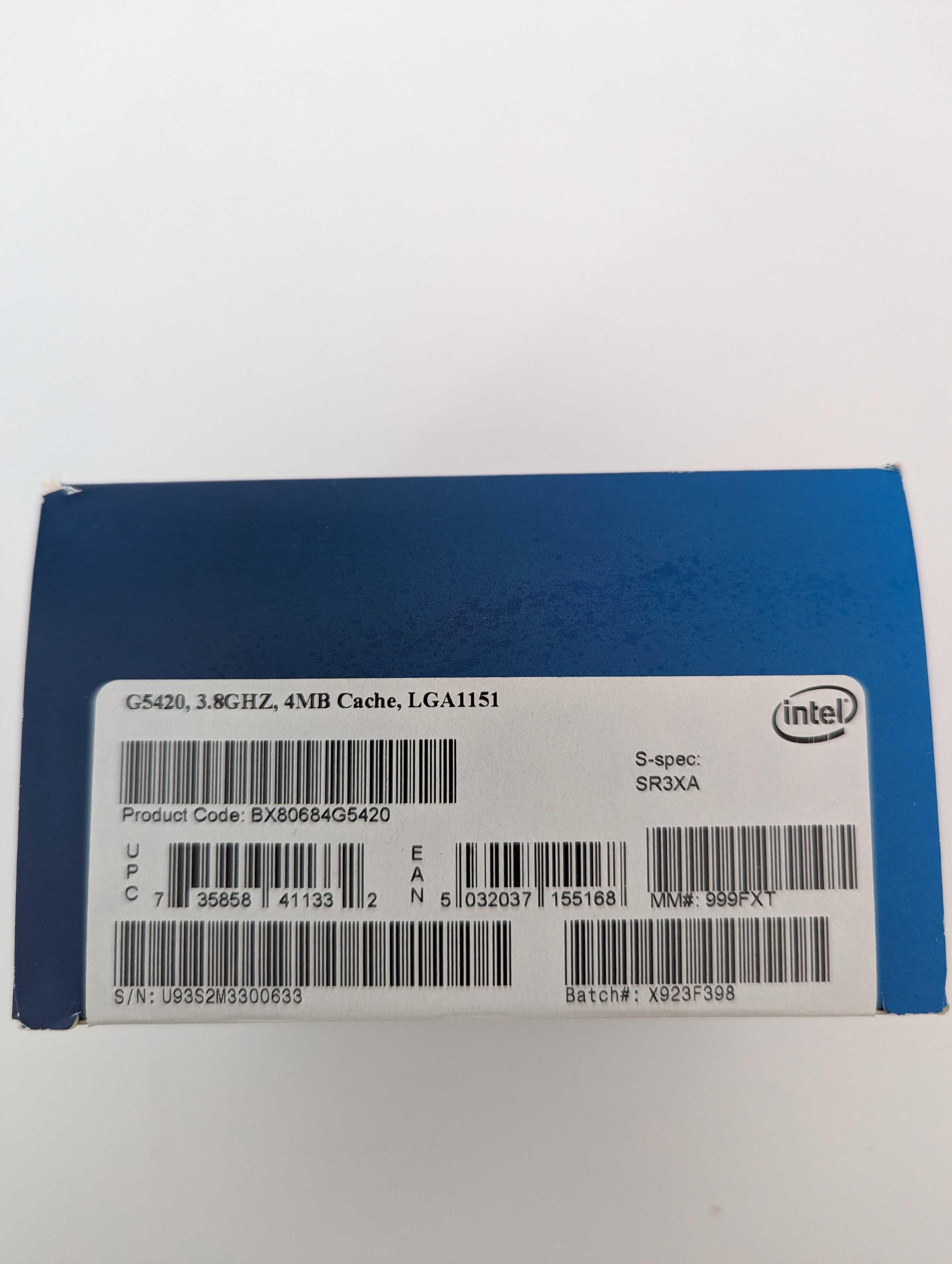 Procesor Intel Pentrium Gold G5420 3,8GHz cu Factura si Garantie