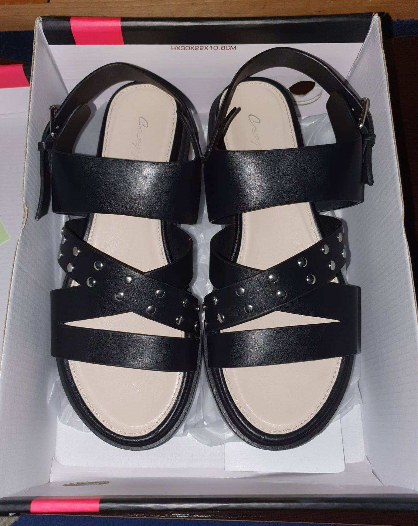 Sandale negre pentru dama