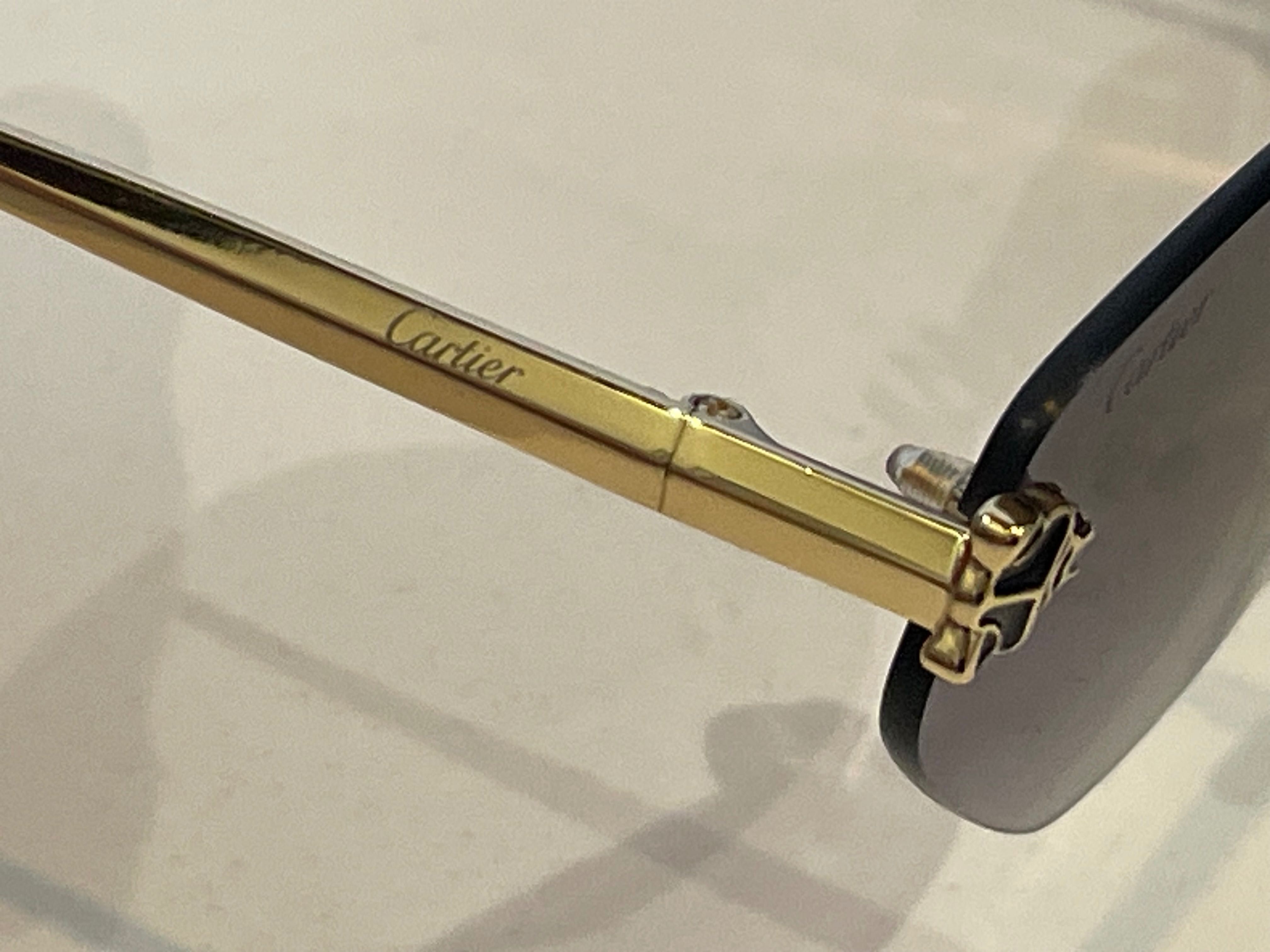 Нови слънчеви очила Cartier - черни