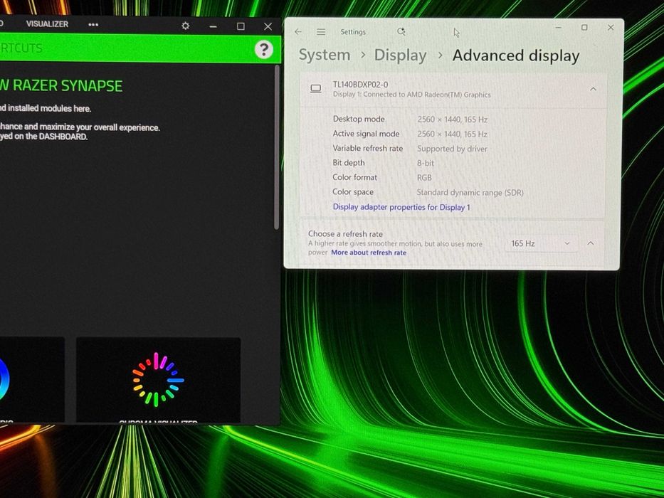 165Hz Razer Blade 14`Ryzen 9 5800HX/RTX 3070/16GB RAM/1TB SSD/WQXGA