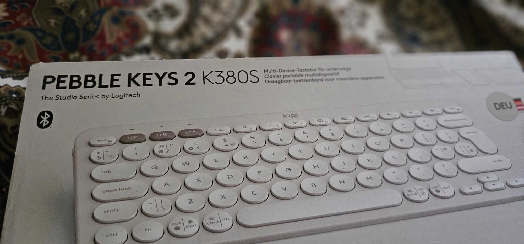 Tastatura Wireless LOGITECH Pebble Keys 2 K380s Multi-Device Bluetooth