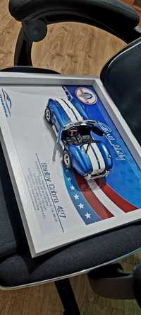 Tablou 3D Macheta Auto 1:18 Shelby Cobra, BMW E30 M3