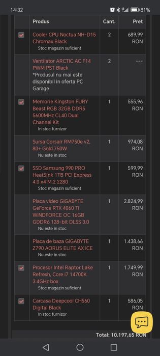 PC Gaming Custom +factura