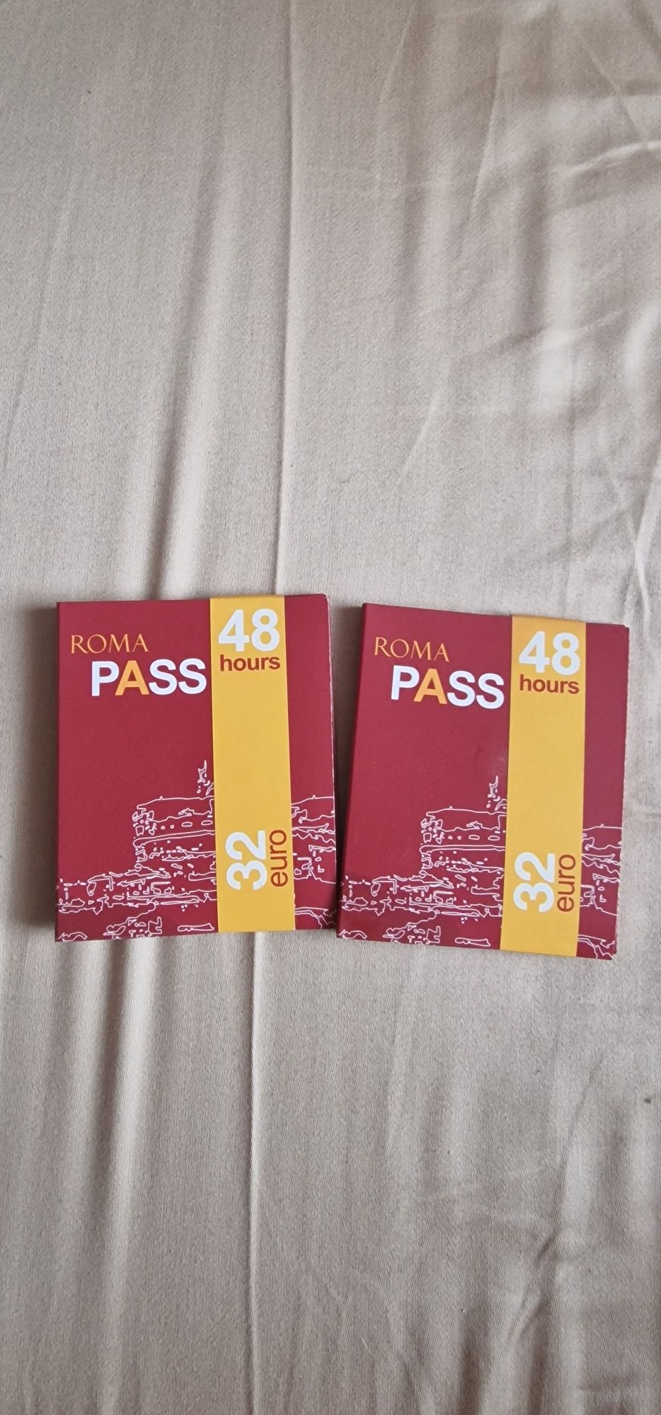 2 bilete Roma Pass 48 h
