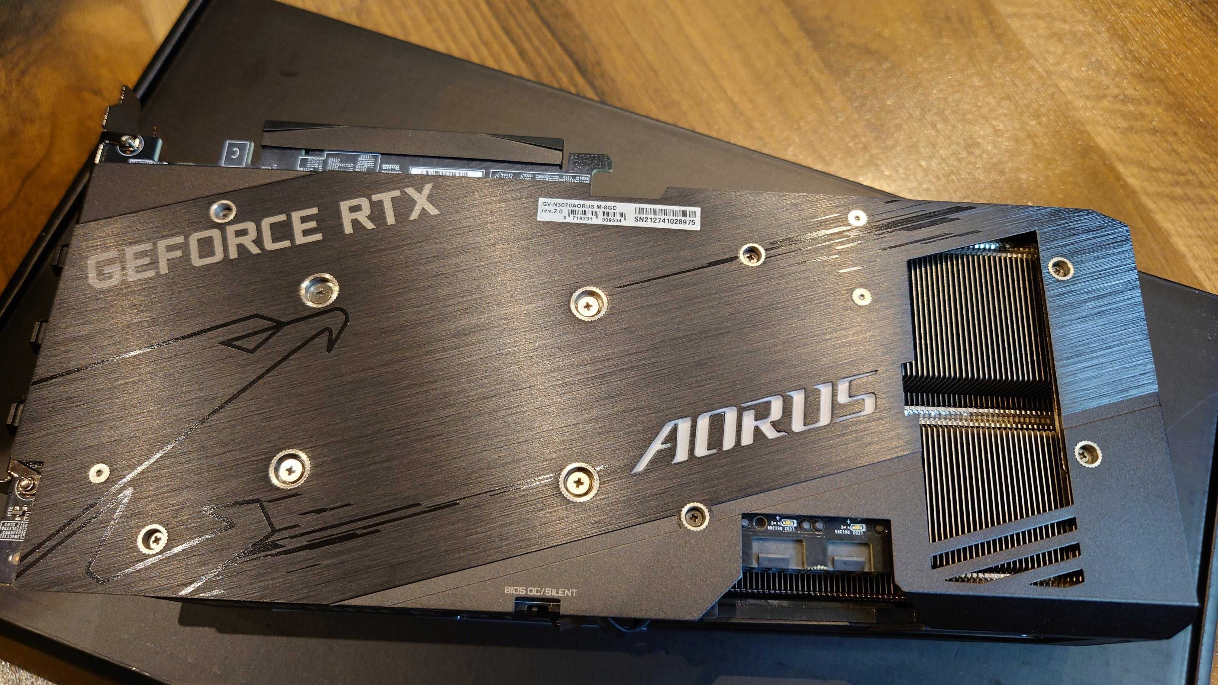Placa video GIGABYTE GeForce RTX 3070 Aorus Master 8GB 256-bit REV 2.0