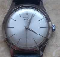 Ceas mecanic bărbătesc vintage 1960 Glycine Altus Silver