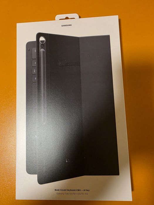 Husa Book Cover Keyboard AI, Samsung Galaxy Tab S10 FE Plus sigilata