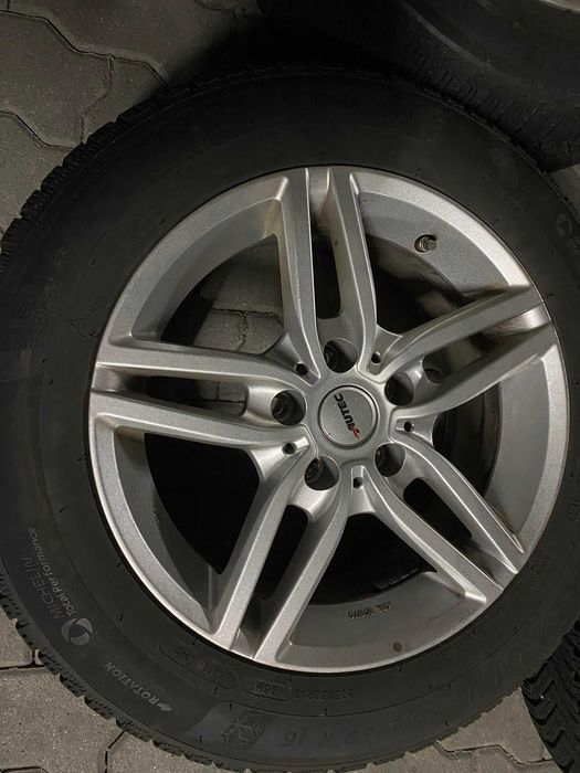 Set 4 roți iarnă Michelin Alpin 6 cu jante aliaj AUTEC 16”