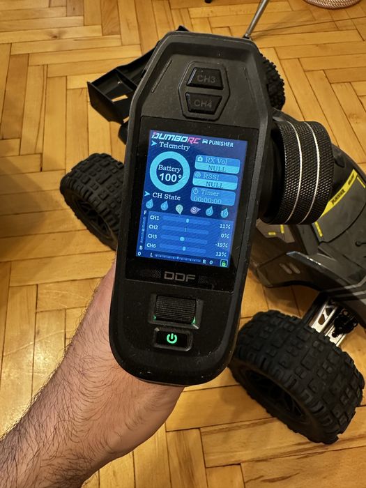 Corally Punisher XP 6S RC количка с доработки от 6061 алуминий