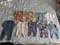 Hainute nou nascut 0-3 luni bebe baietel preturi de la 5-20 ron