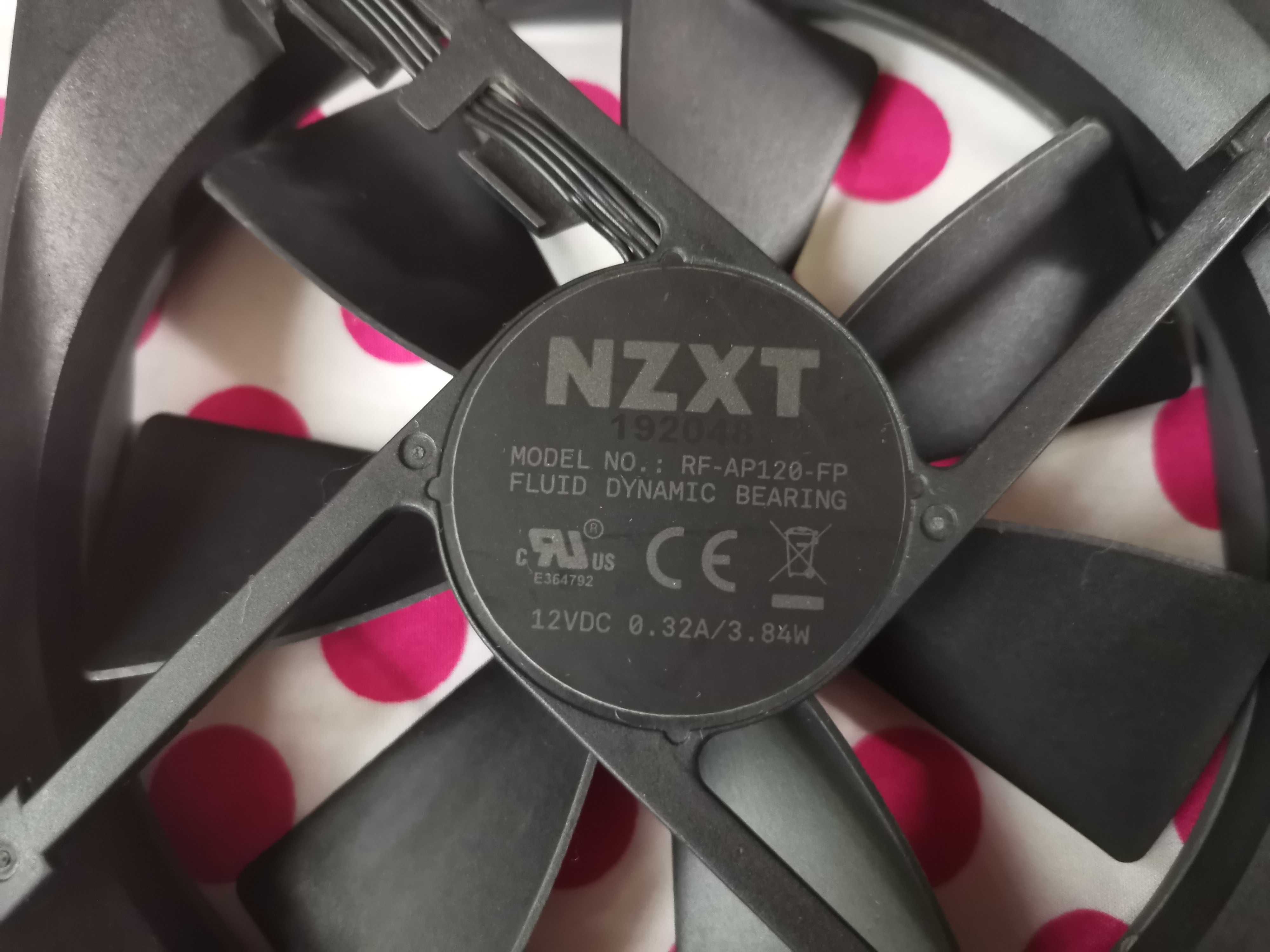 2 X Cooler Ventilator NZXT Aer P120 PWM 120mm.
