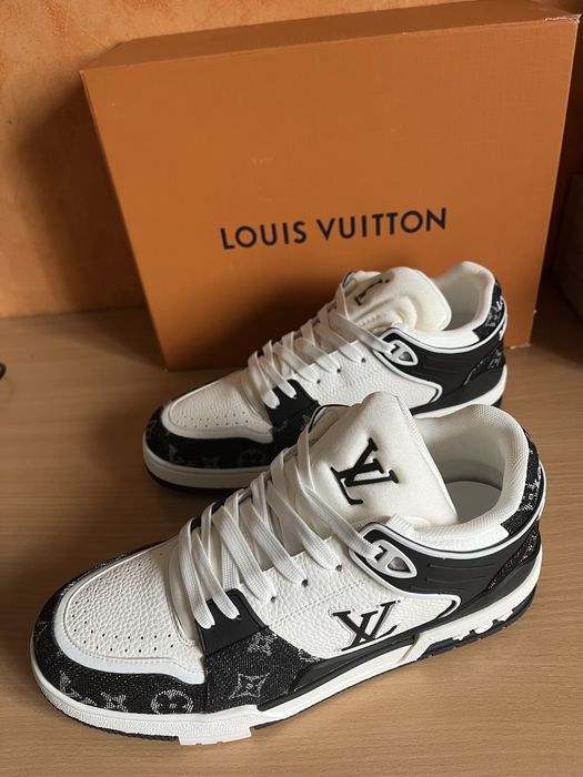 Louis Vuitton LV Monogram Black Denim Sneaker