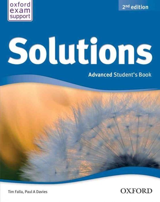 Manual Solutions Advanced 2nd edition (engleza) DVD + PDF