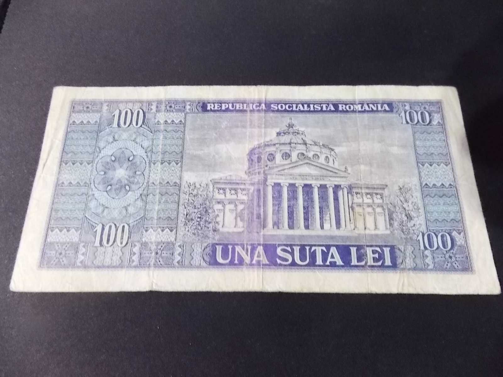 Bancnota 100 lei Balcescu - pret 200 lei