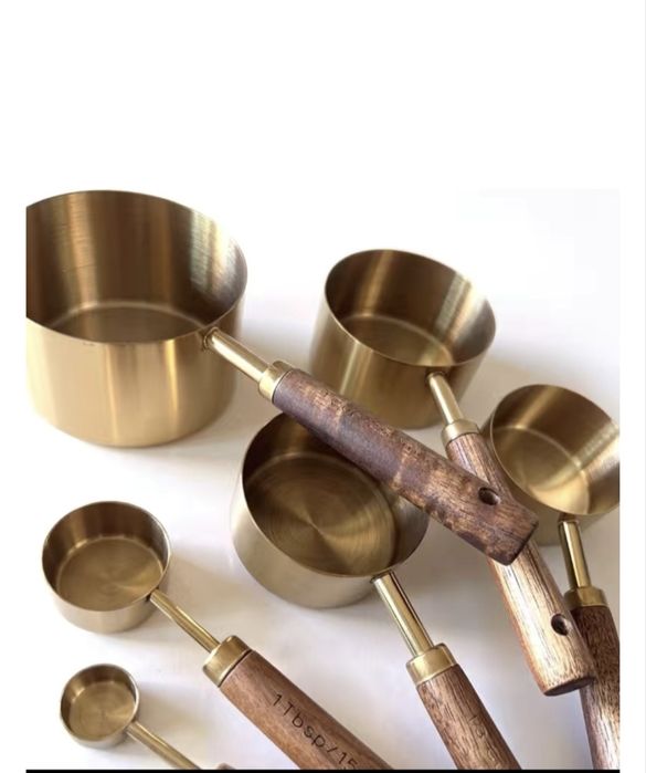 Комлект Мерных ложкек, дерево, металл