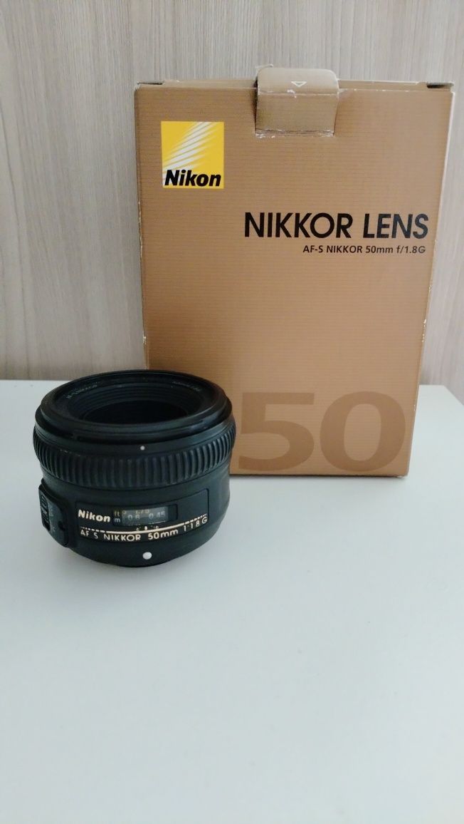Объектив Nikon 50g f 1.8