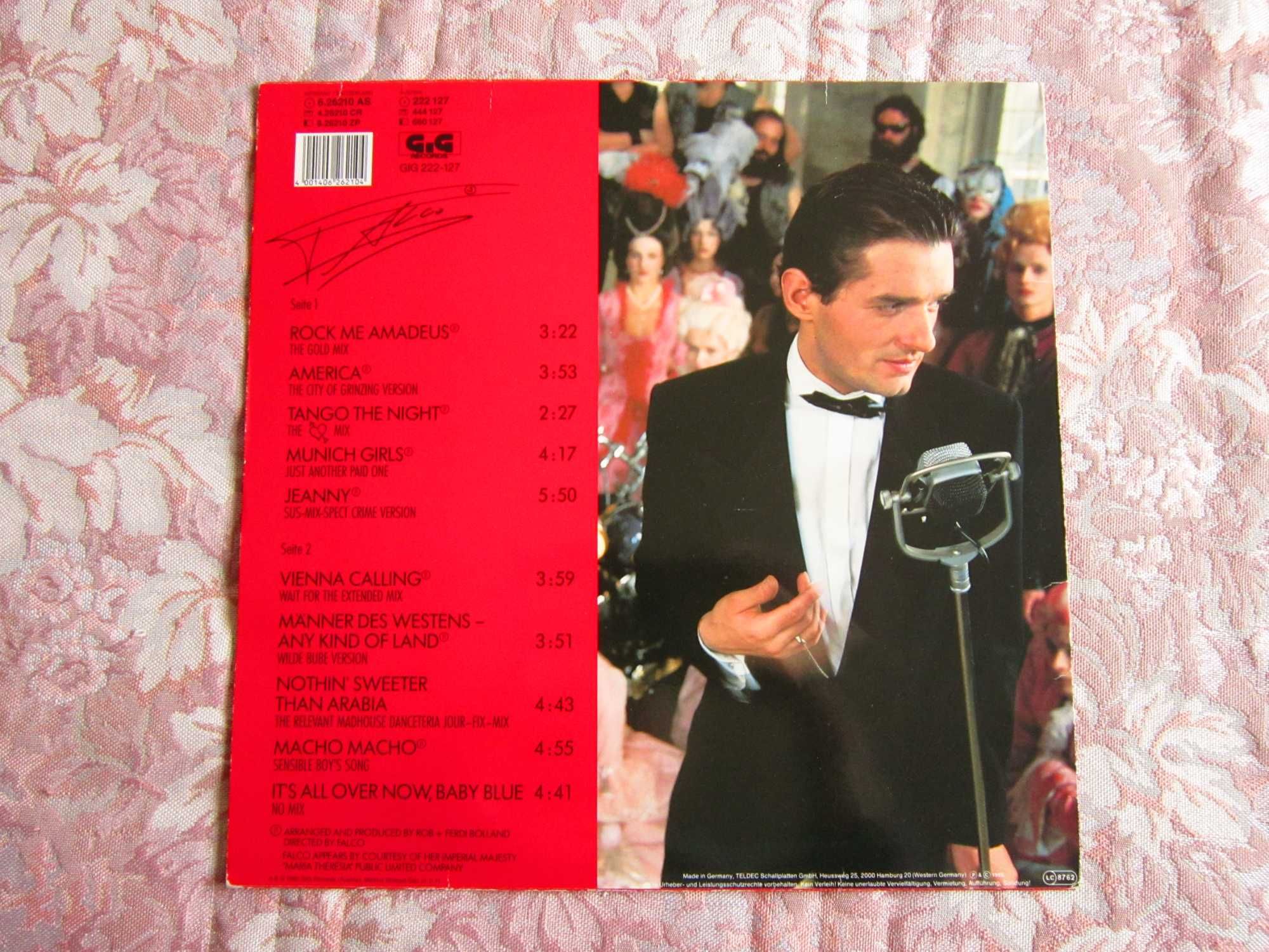 vinil Falco 3 Pop Rock,Synth-pop,Electronic,Germania 1985 impecabil