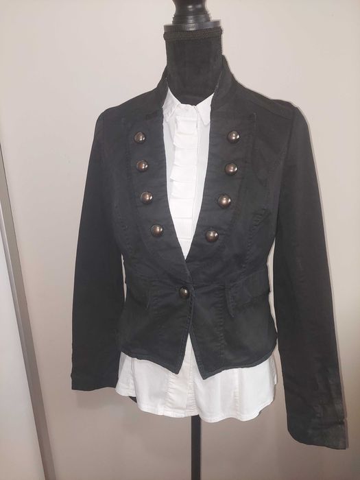 Jacheta military neagră New Look