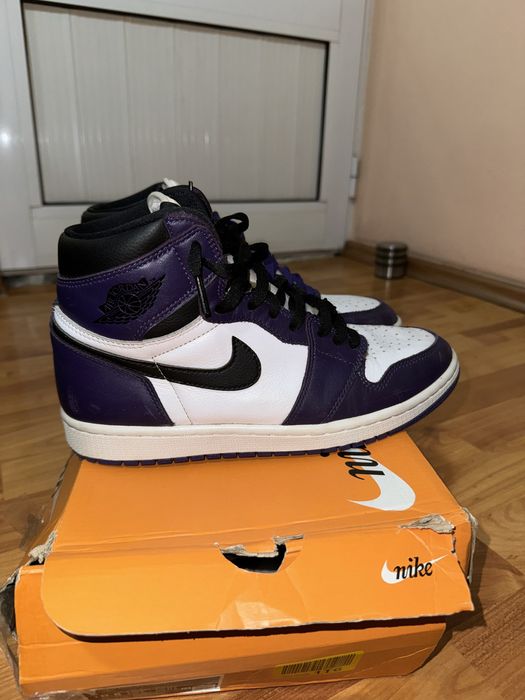 Jordan 1 Court Purple