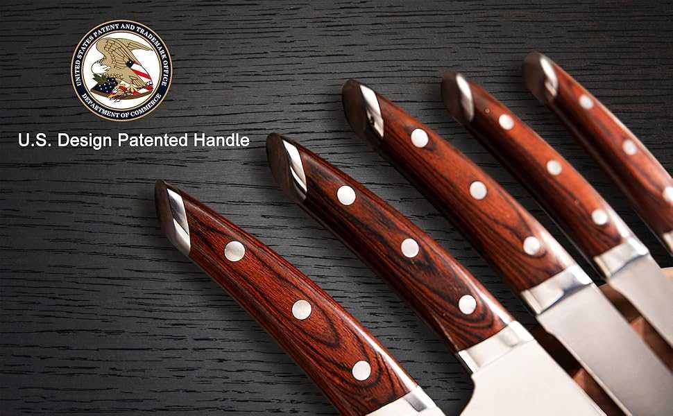 Набор Японских поварских ножей Brewin CHEFILOSOPHI из 5 предметов