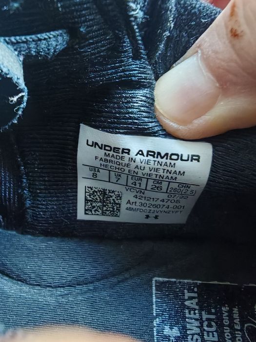 Маратонки Under Armour Project Rock Gym