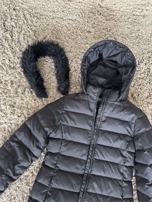 Benetton-пухено зимно яке за момиче