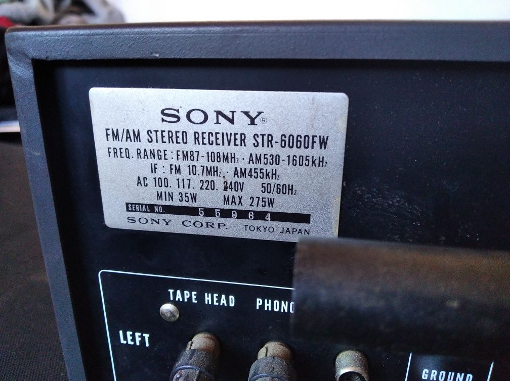 Sony str 6060FW Stereo Receiver