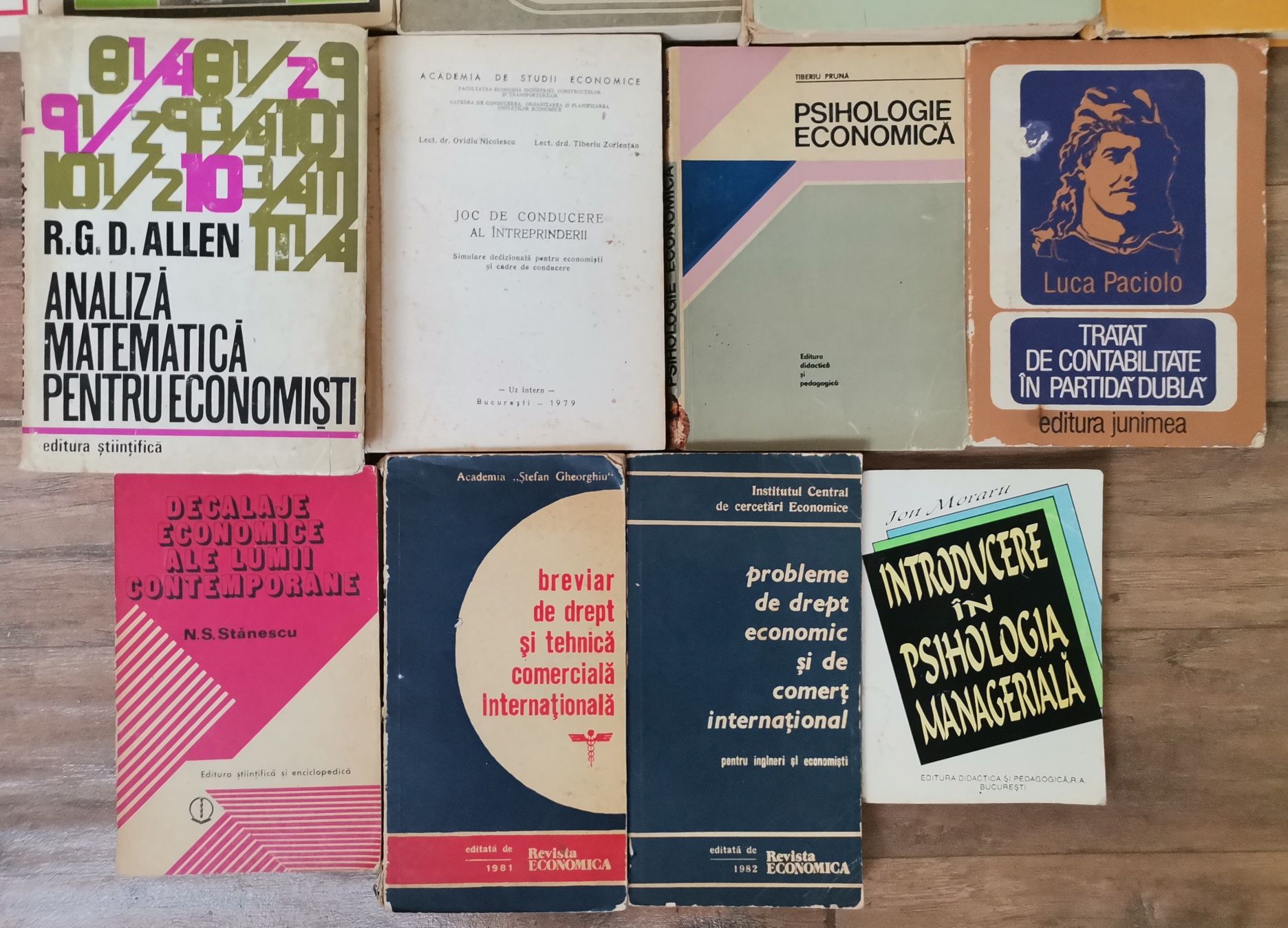 Lot 18 carti manuale Economie Management Contabilitate etc