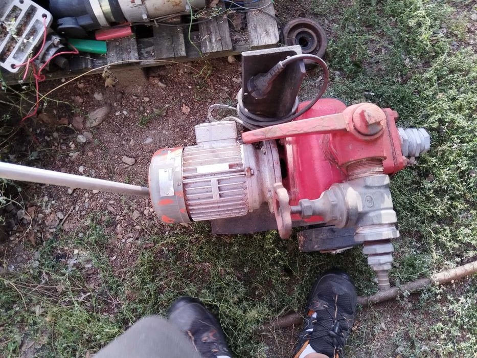 Pompa apa irigații cu motor electric la 220 volți