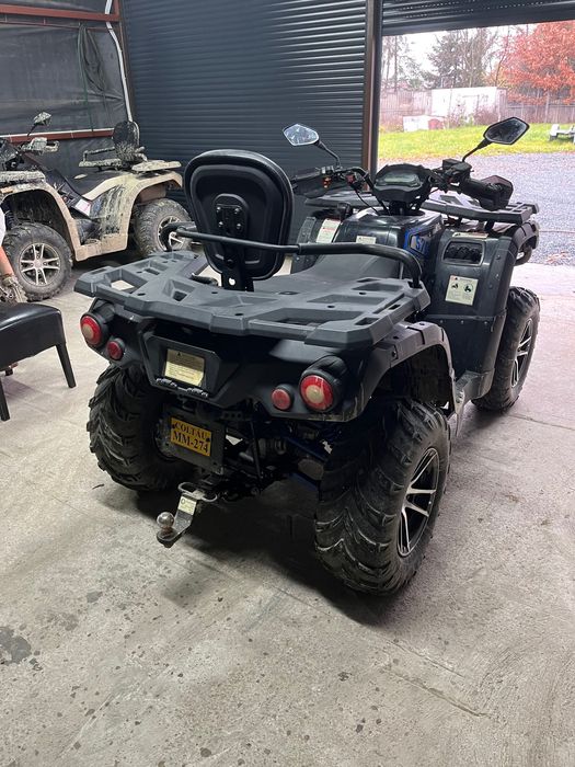 Vând/schimb ATV cu trailer pongratz