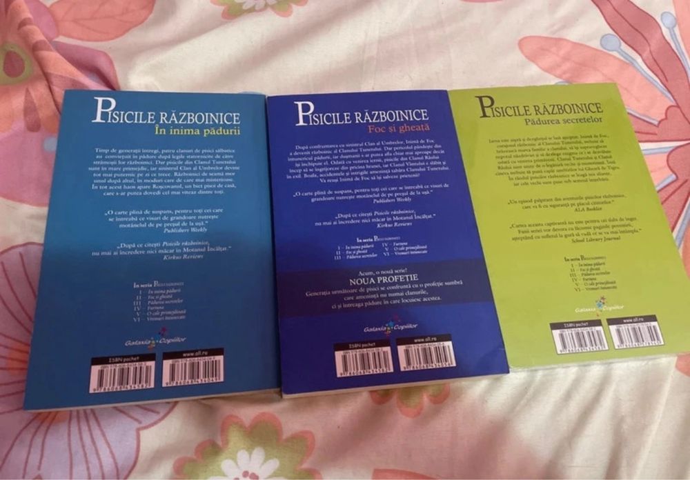 Pisicile Razboinice - primele 3 volume