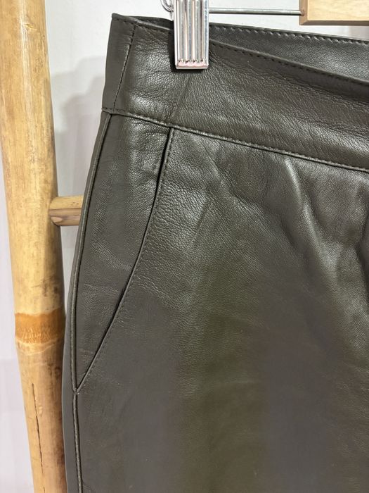 Massimo Dutti кожен панталон