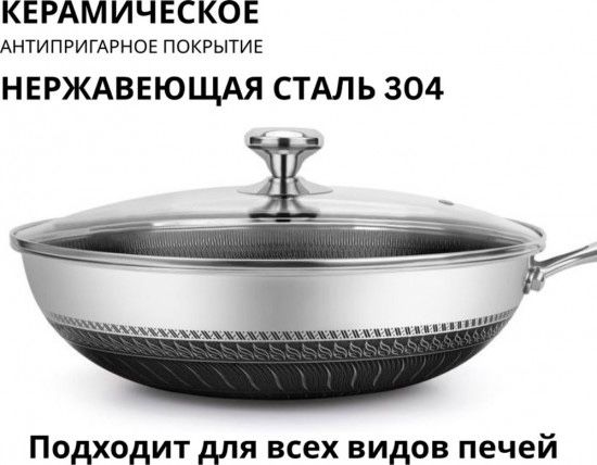 Сковородка С Антипригарным Покрытием Кухонная Посуда