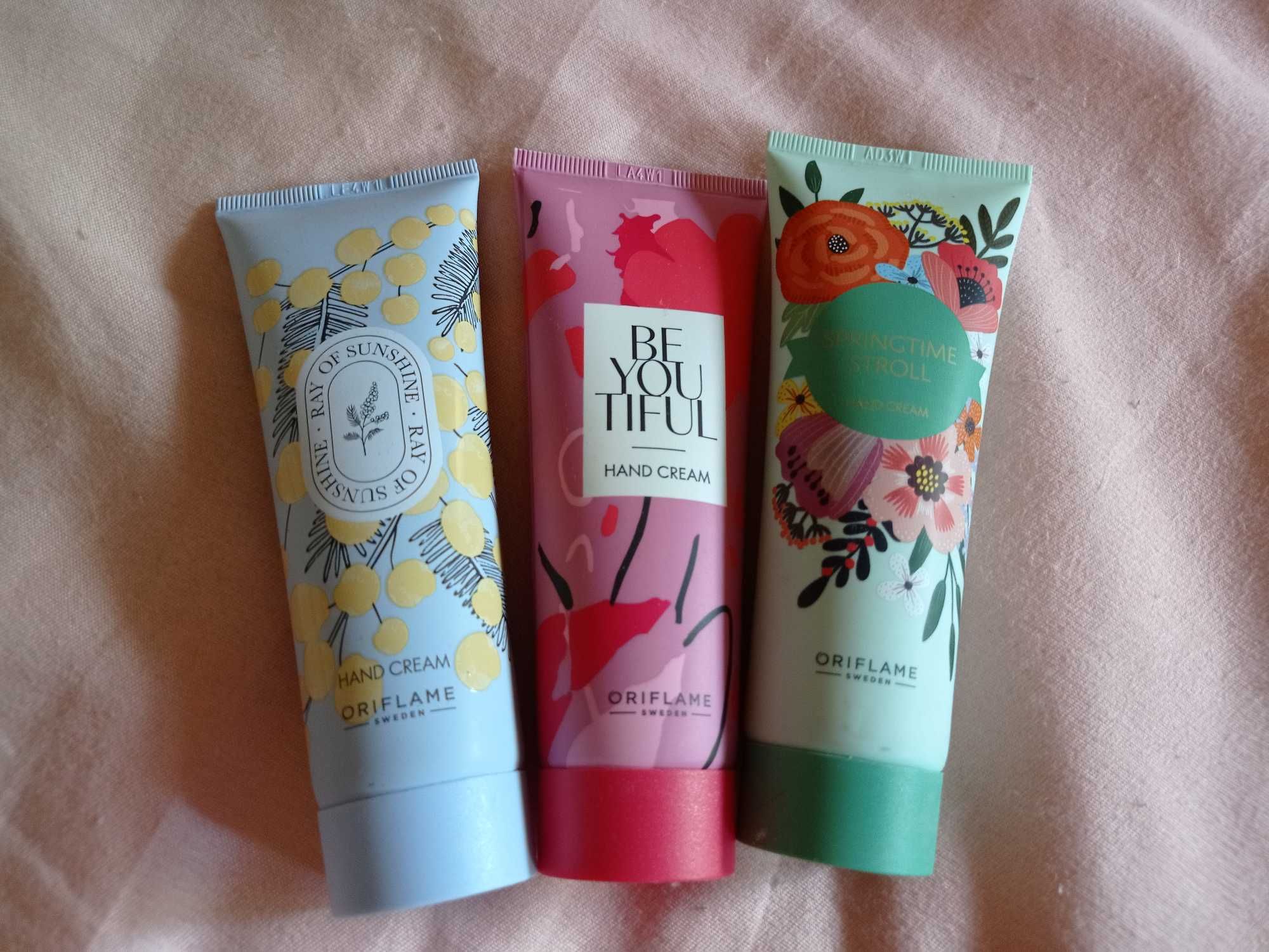 3 броя кремове за ръце Oriflame за 6 лв.