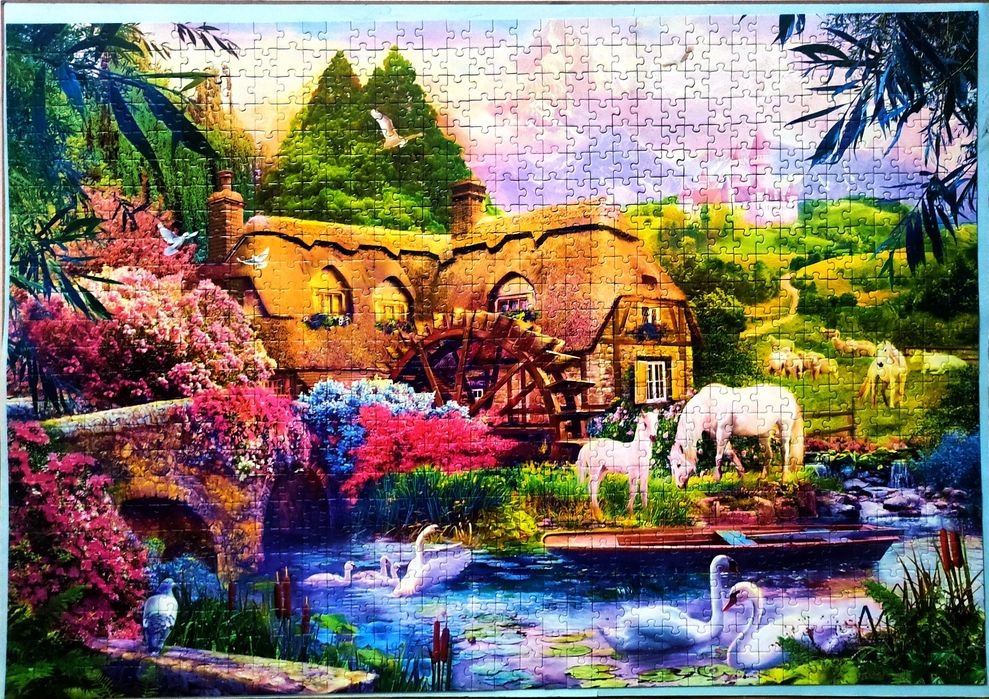 Нареден Пъзел 1000 части "Приказен свят"