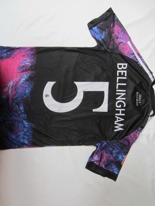 Tricou fotbal Bellingham,Real Madrid,mas.copil 164,Adidas,stare f.buna