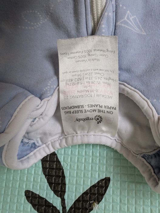 Sac Ergobaby on the move, 2,5 tog, 6-18 luni