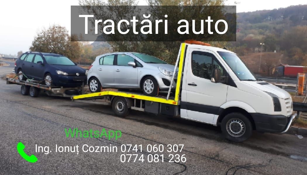 Tractări auto și utilaje,autoutilitare