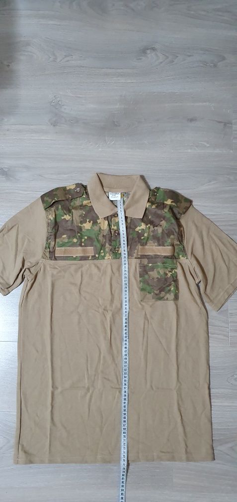 Tricou camuflaj mânecă scurta