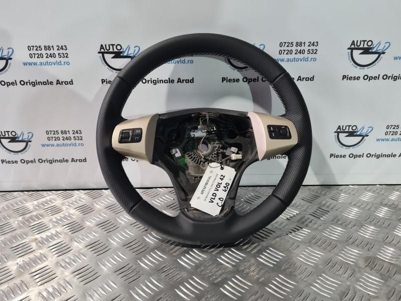 Volan piele perforata cu comenzi Opel Corsa D