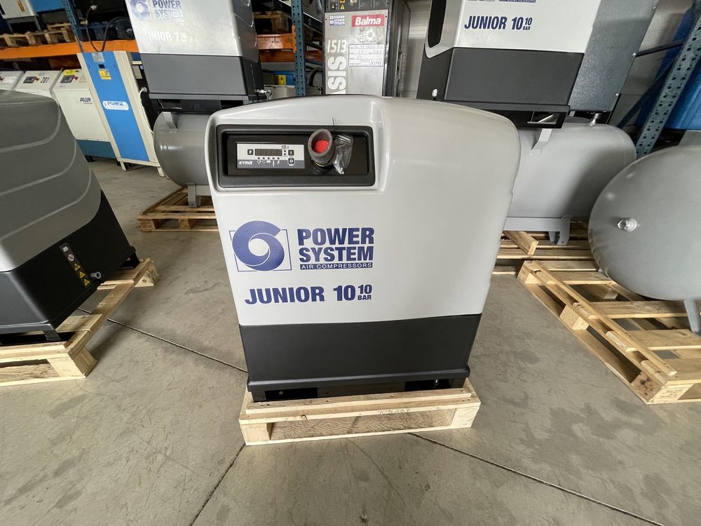 Compresor NOU cu surub - Power System Junior 7,5kw - 10bar