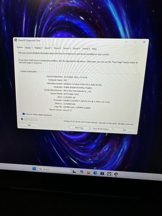 Laptop Gaming MSI GE76 10UG, RTX 3070, 17 , Impecabil ca nou!