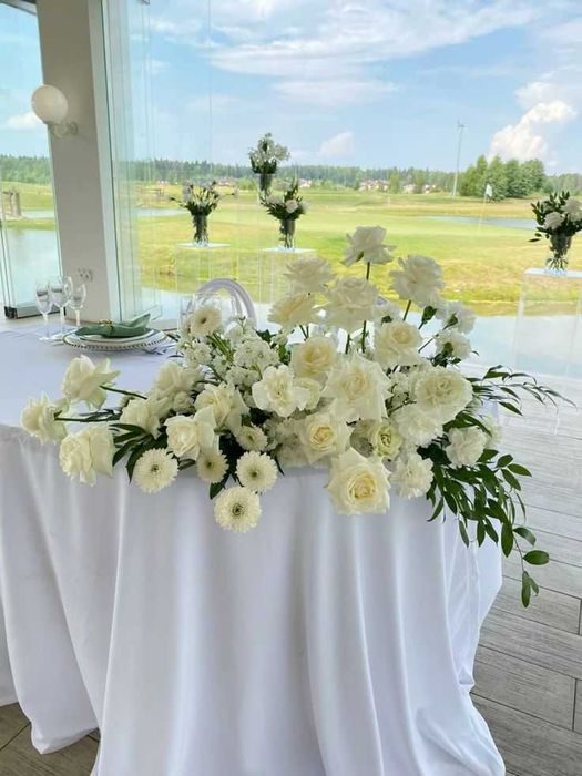 Оформим красиво цветами ваше мероприятие