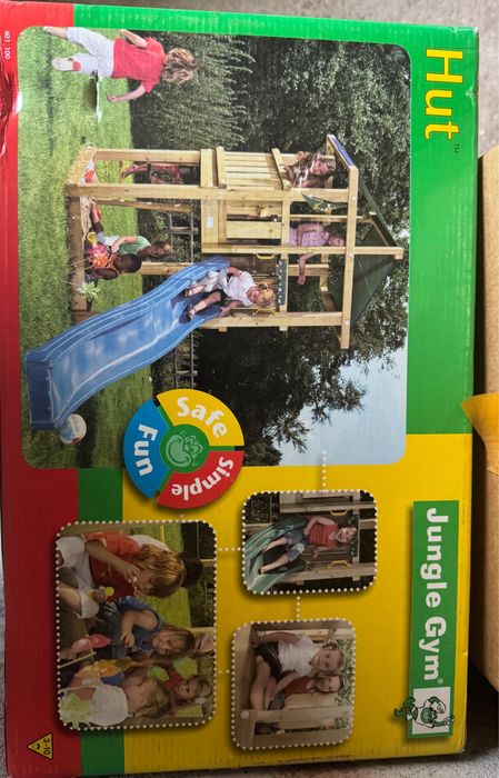 Kit de joaca Jungle Gym Castle/ Hut/ Tower noi sigilate