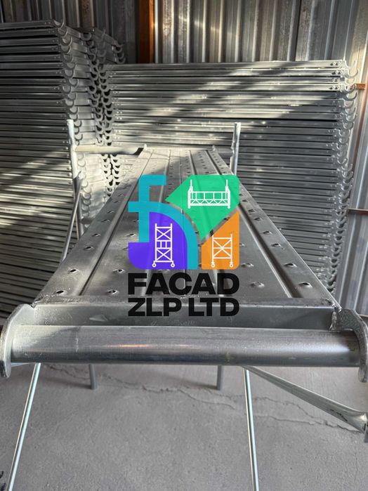 Заводские строительные леса, прочные, оцинкованные, с настилом, Китай