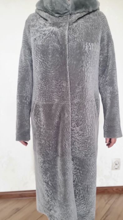 Дубленка женская, двусторонняя