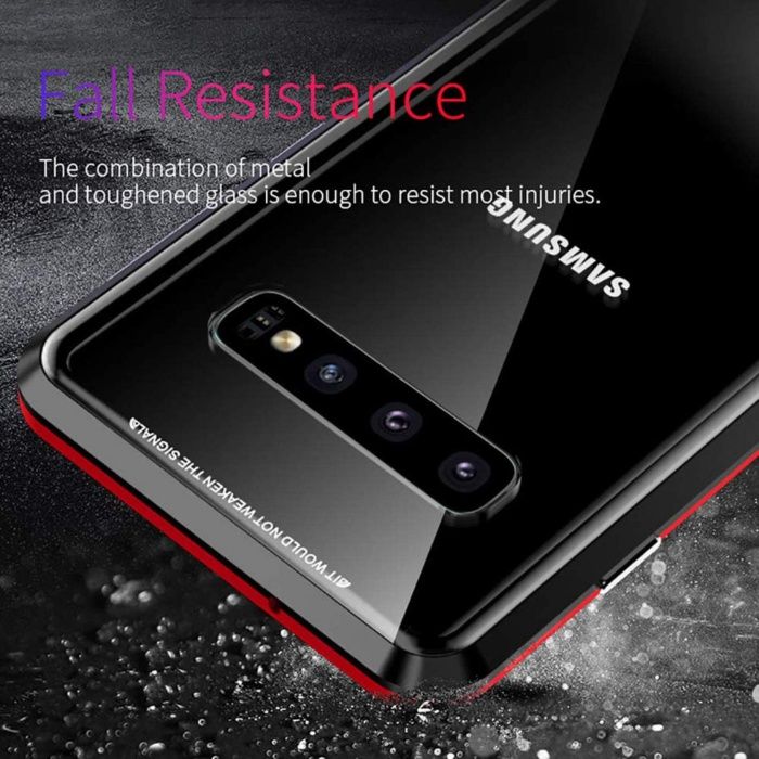 Husa Samsung Galaxy S10 Magnetica 360 grade Black, Perfect Fit