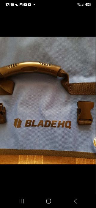 Чанта за сгъваеми ножове, директно закупена от Blade Show в САЩ.
