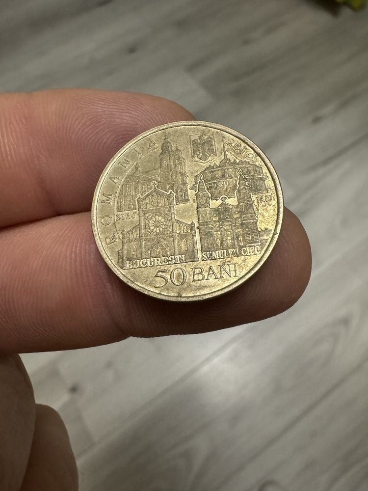 Moneda de colectie rara cu papa francisc