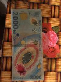 Bancnota 2000 de lei din anul 1999